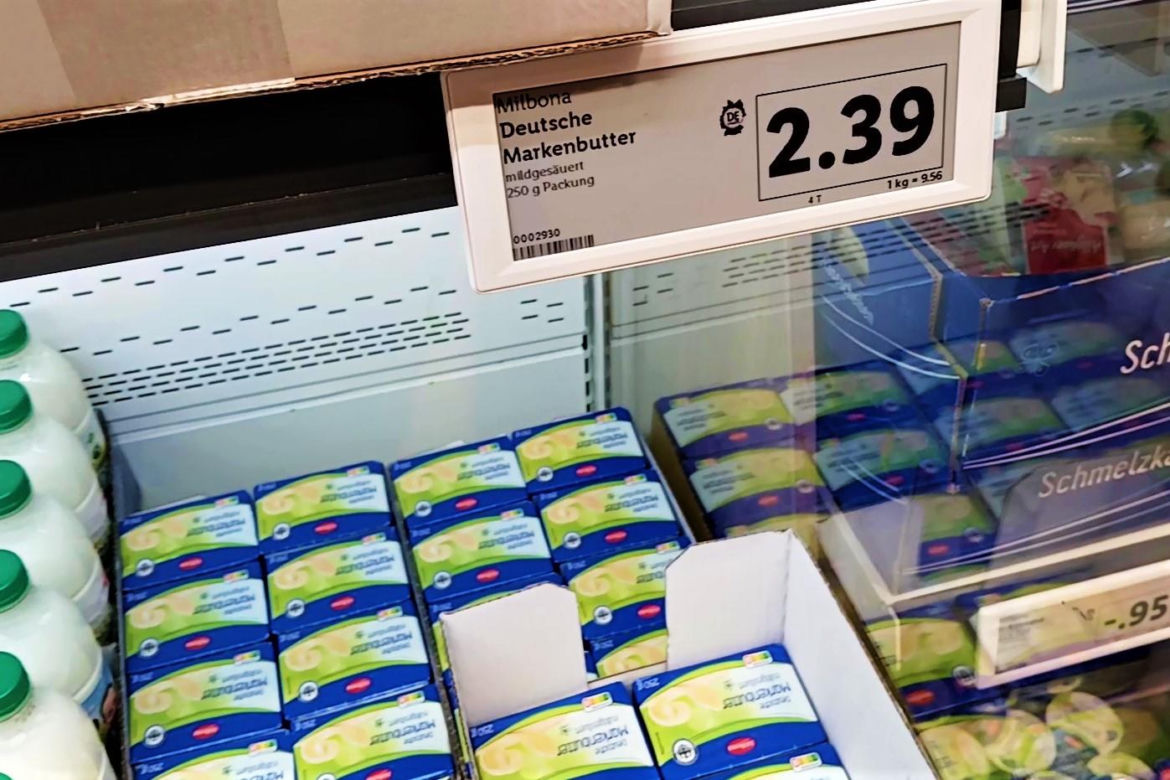 Ceny masła w Polsce i w Niemczech