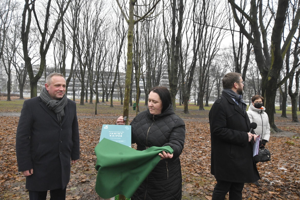 Powstańcy zapuścili korzenie. 20 drzew dla bohaterów w parku na Woli