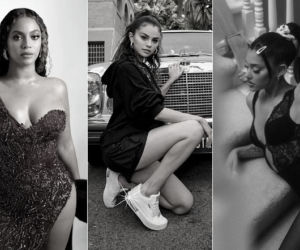 Beyonce, Ariana Grande, Selena Gomez 