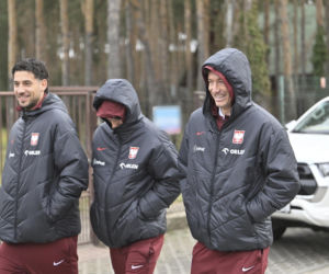 Polska - Albania. Reprezentacja Polski na spacerze