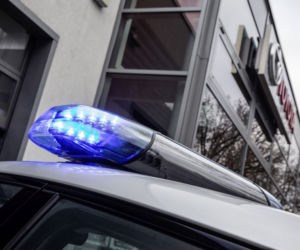 Toyota Mirai policyjnym radiowozem 
