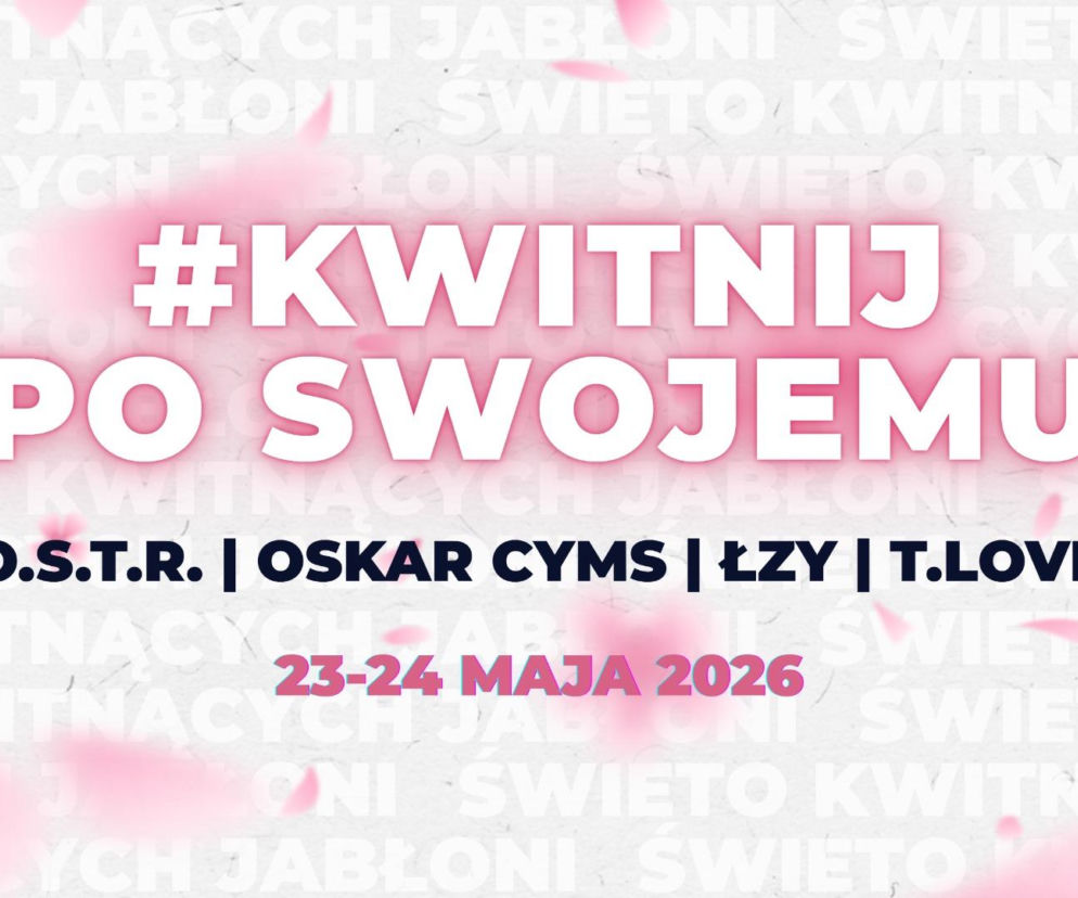 Święto Kwitnących Jabłoni 2026. Grójec ponownie rozkwitnie muzyką i rodzinną atmosferą
