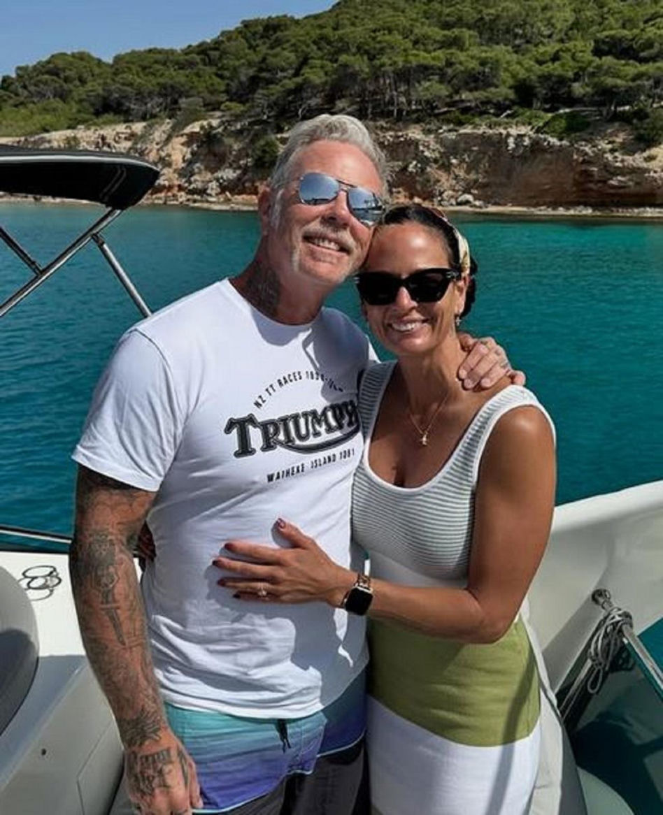 Adriana Gillett i James Hetfield