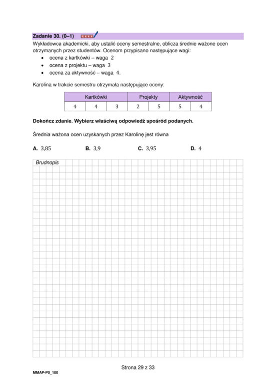 Matura próbna 2026 matematyka. - arkusz CKE