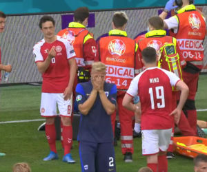 Euro 2020: Christian Eriksen reanimowany