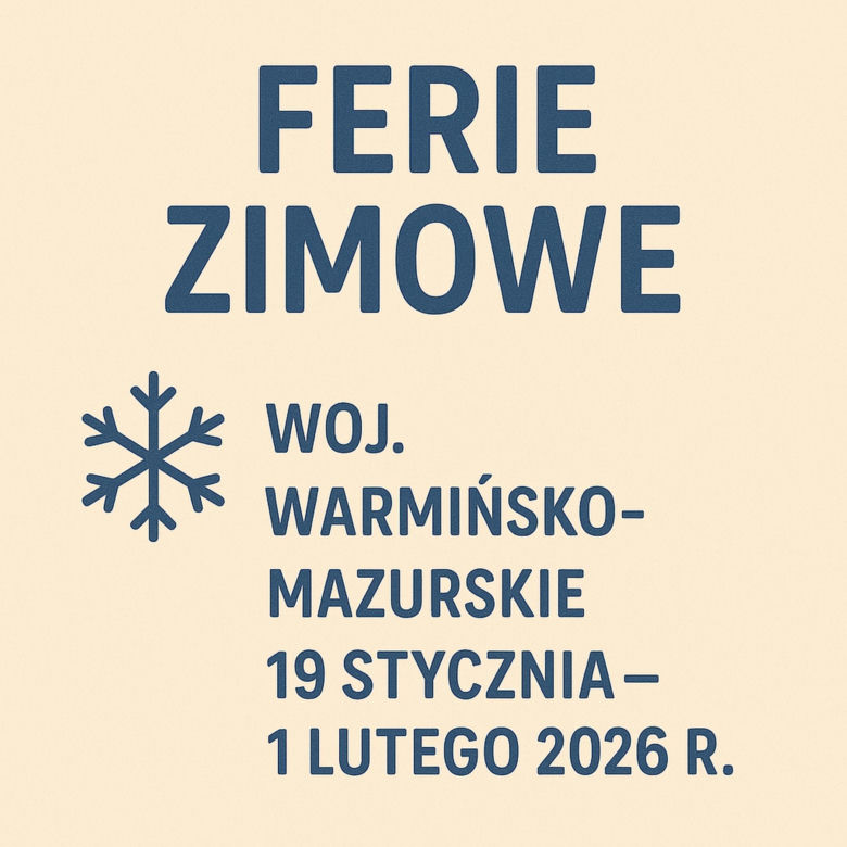 Ferie zimowe 2025/2026