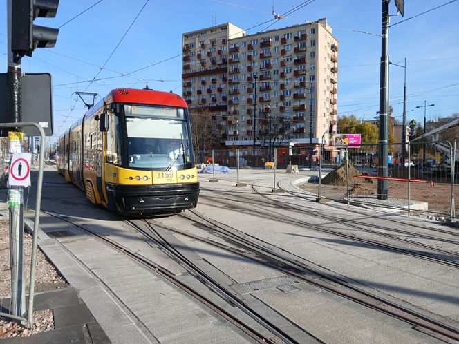 Budowa tramwaju do Dworca Zachodniego w listopadzie 2025 r.