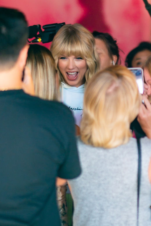 Taylor Swift spotkała się z fanami
