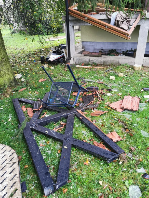 Zabłędza. EKSPLOZJA butli z gazem! Dwie osoby poparzone 