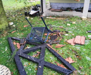 Zabłędza. EKSPLOZJA butli z gazem! Dwie osoby poparzone 