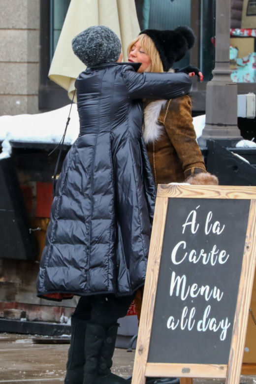 Goldie Hawn przyłapana w Aspen. Jak teraz wygląda gwiazda?