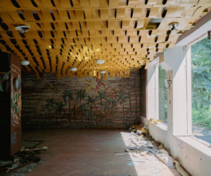 Ośrodek w Kiekrzu przed rozbiórką