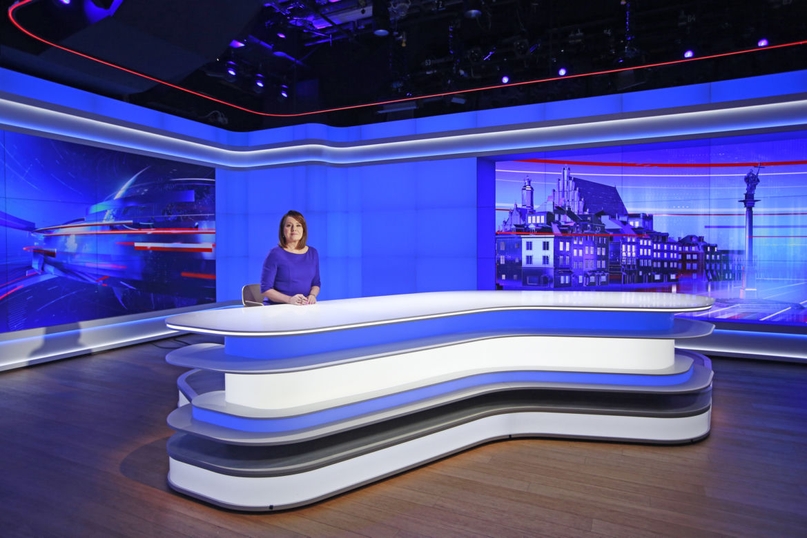 Danuta Holecka w TVP