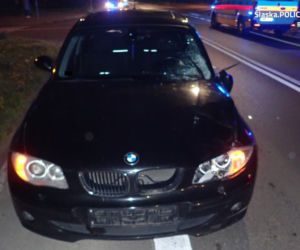 Śmiertelne potrącenie w Będzinie. 36-latek w pędzącym BMW rozjechał kobietę na pasach