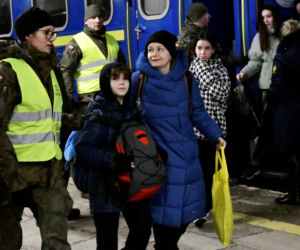 Pociąg z uchodźcami z Ukainy dotarł do Sędziszowa