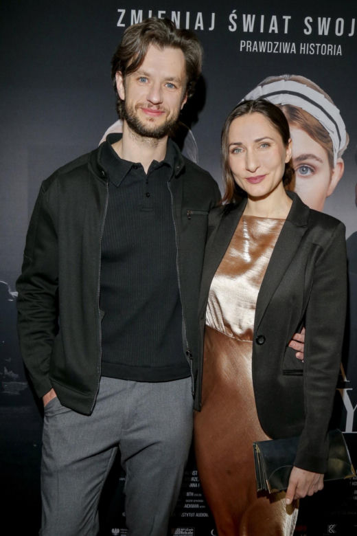 Mateusz Mosiewicz i jego partnerka Marta Wiejak