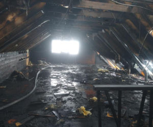 Hamulka. Spłonęła sala weselna. Pożar gasiło 14 zastępów strażaków [ZDJĘCIA]