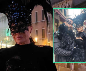 Polska projektantka przyćmiła karnawał w Wenecji. Kreacja ze 120 metrów tiulu robi wrażenie