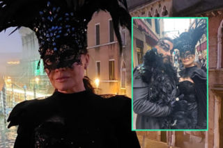 Polska projektantka przyćmiła karnawał w Wenecji. Jej kreacja powstała ze 120 metrów tiulu. Ale przepych!