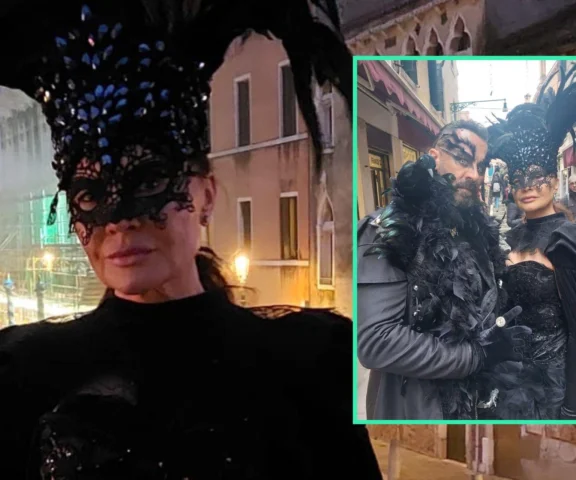 Polska projektantka przyćmiła karnawał w Wenecji. 120 metrów tiulu