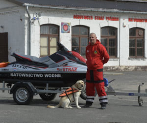 Pan Norbert Wysocki, Ratownictwo Wodne Ochotniczej Straży Pożarnej w Modlinie