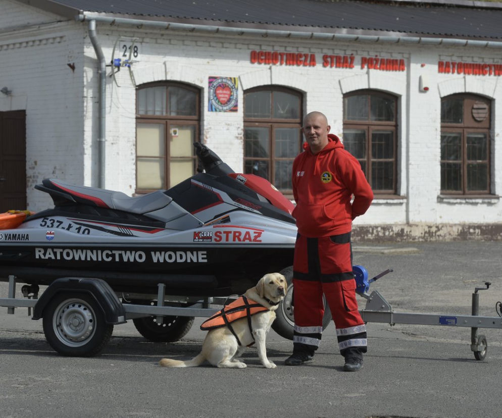 Pan Norbert Wysocki, Ratownictwo Wodne Ochotniczej Straży Pożarnej w Modlinie