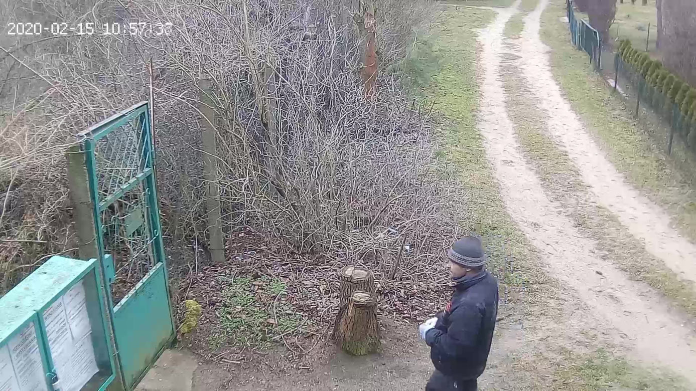 Okradał altanki