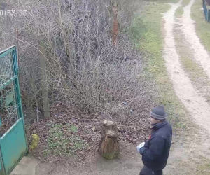 Okradał altanki