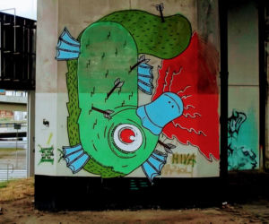 Murale na filarach Trasy Zamkowej