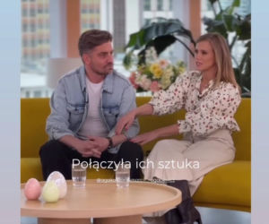 W takich spodniach przyszła do DDTVN. Agnieszka Kaczorowska zachwyciła wiosenną stylizacją
