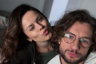 M jak miłość na planie. Kasia (Paulina Lasota), Mariusz (Mateusz Mosiewicz)