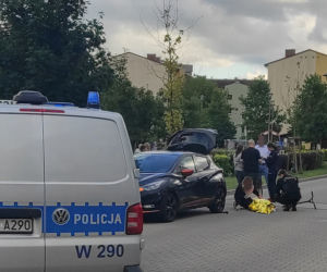 Wypadek na hulajnodze