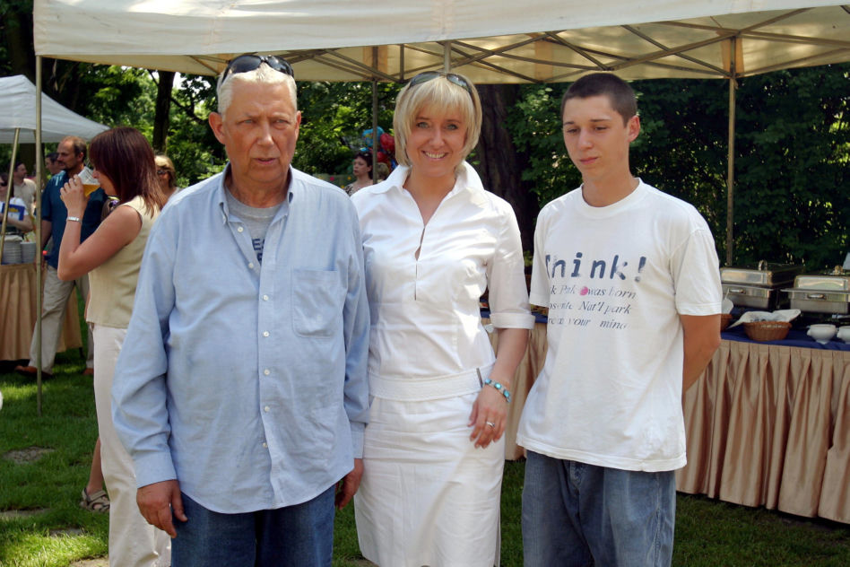 Agata Młynarska z dziećmi