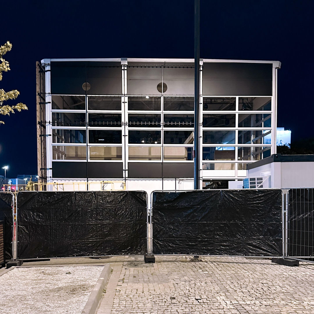 Mercedes-Benz Studio Warszawa w budowie