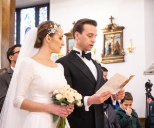 Krzysztof Bosak wziął ślub, bo chce mieć pierwszą damę
