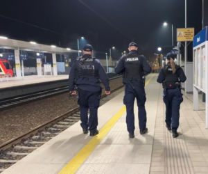 Działania policjantów z garnizonu stołecznego na torach i dworcach