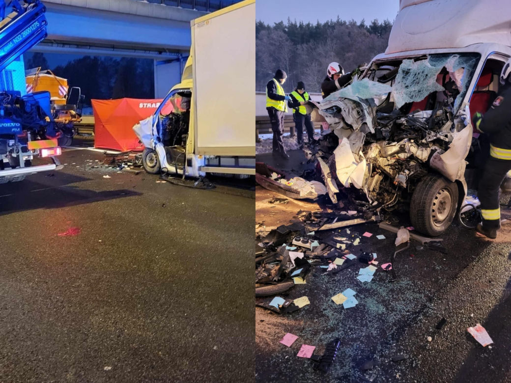 Tragiczny wypadek na autostradzie A4
