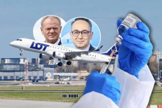 Chaos na lotniskach przez Pfizera?  Premier i minister zabrali głos