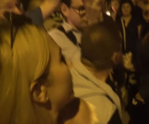 Dziennikarka TVP opluta na proteście? WIDEO