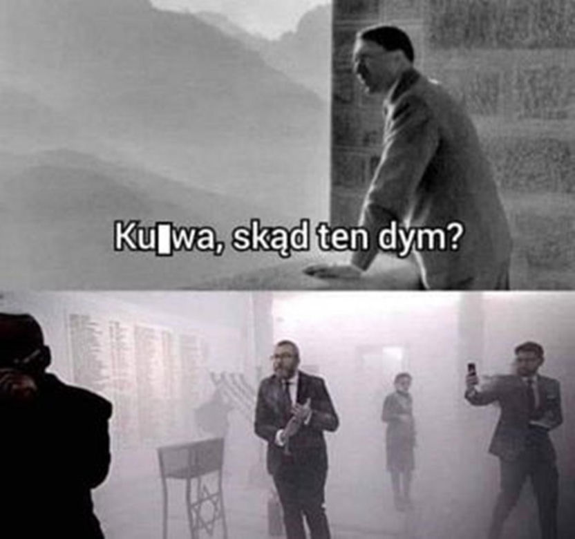 Grzegorz Braun z gaśnicą w Sejmie