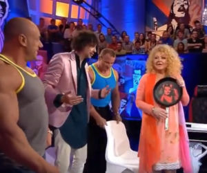 Burneika i Pudzianowski dali prezent Gessler
