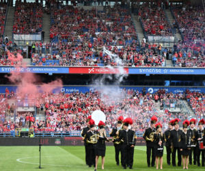 Wisła Kraków - Wrexham. Kibice