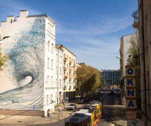 Mural przy ul. Pomorskiej 92