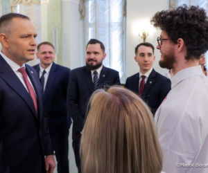 Semirunnij, Kurakowa i reszta olimpijczyków u Karola Nawrockiego