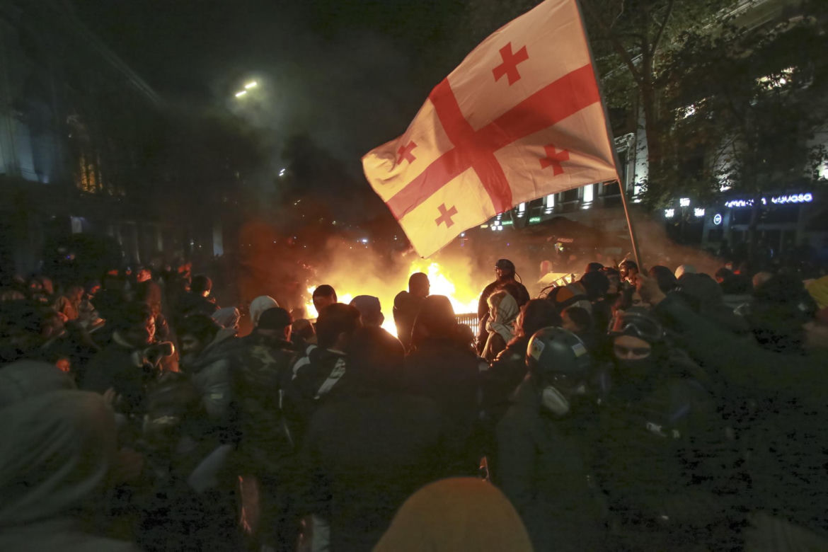 Protest w Gruzji. Masowe zatrzymania! 
