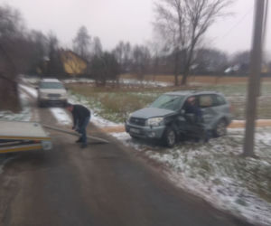 Wypadek w Brzozówce pod Toruniem - zablokowana DK nr 10