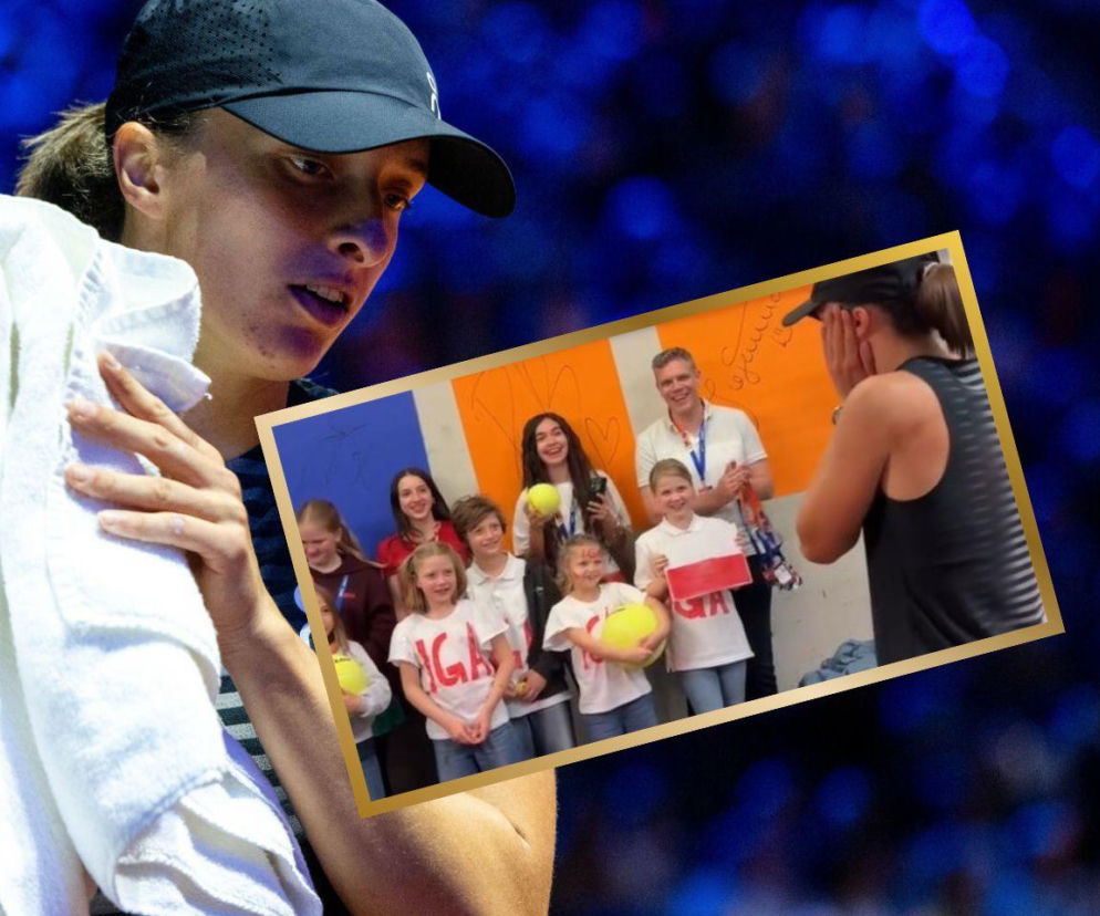 Iga Świątek wygrywa w Stuttgarcie. Niezwykła niespodzianka w korytarzu wywołała wielkie emocje