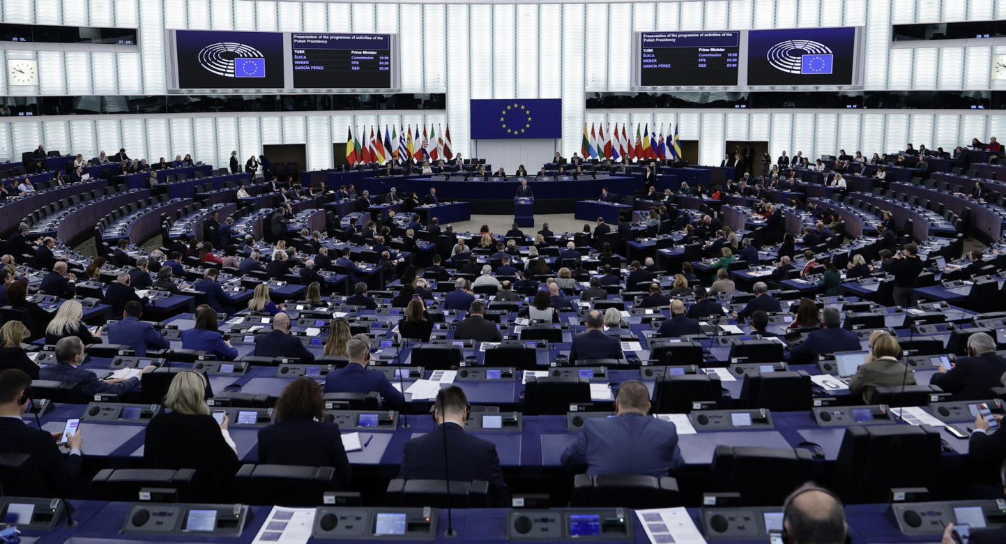 Wystąpienie Tuska w Parlamencie Europejskim