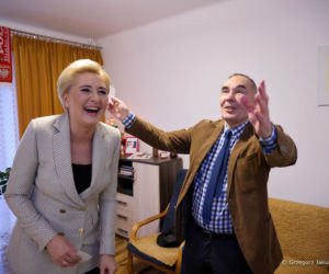 Agata Duda odwiedzała pana Marka. Szczególny powód 