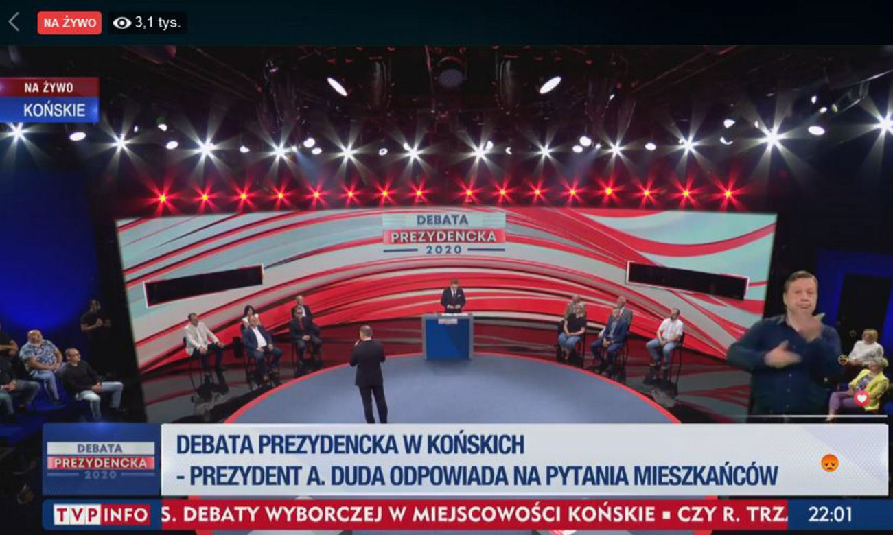 Debata prezydencka - Andrzej Duda
